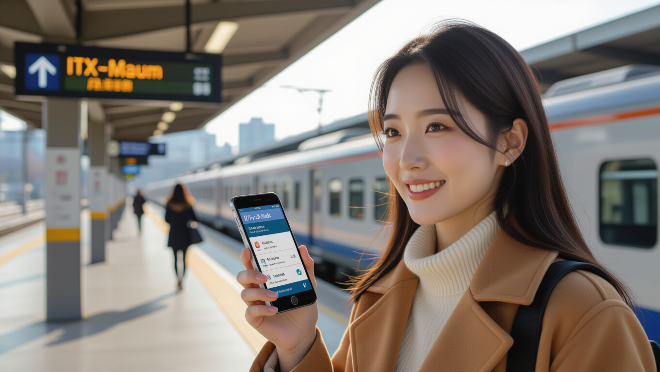 ITX 마음: 노선, 시간표, 예매 꿀팁부터 KTX 비교까지! 완벽 가이드 4 📱 ITX 마음 예매, 이렇게 하세요!