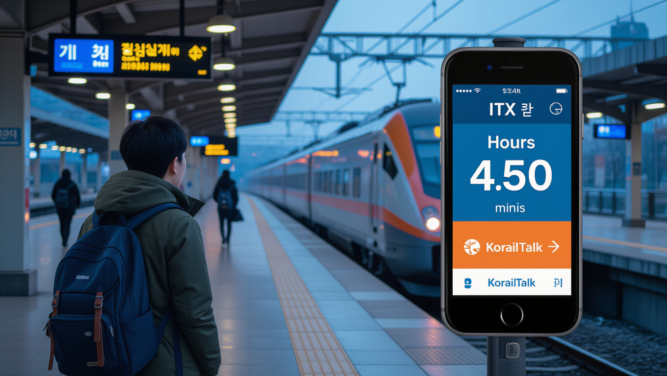 ITX 마음: 노선, 시간표, 예매 꿀팁부터 KTX 비교까지! 완벽 가이드 3 🗺️ ITX 마음 노선과 시간표