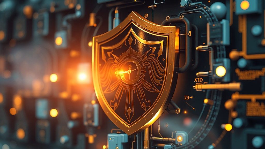 Gemini Enterprise 완벽 분석: 기능, 가격, 활용법, 시장 전망 A to Z 7 Gemini Enterprise 보안 및 데이터 보호 (realistic 스타일)