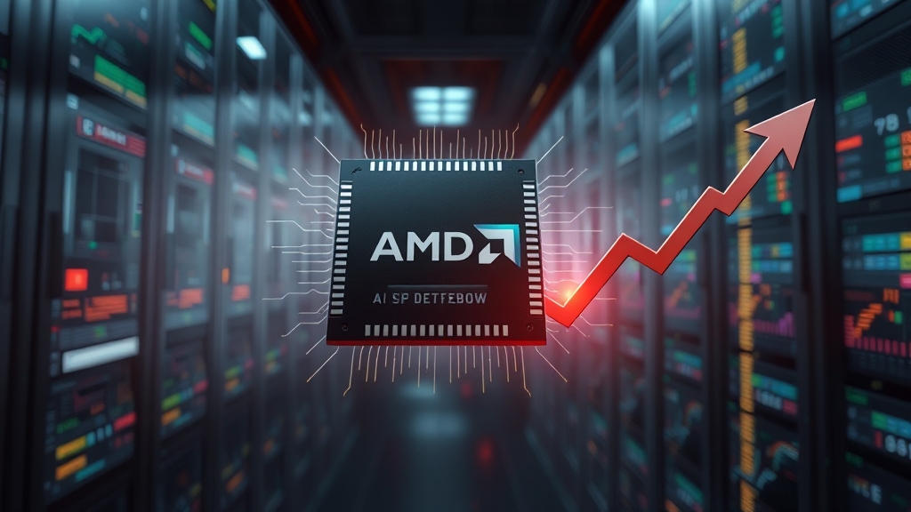 AMD 주가 급등! OpenAI 협력, AI 시장 전망과 투자 리스크 A to Z 2 AMD 기업 개요 및 현황 (realistic 스타일)