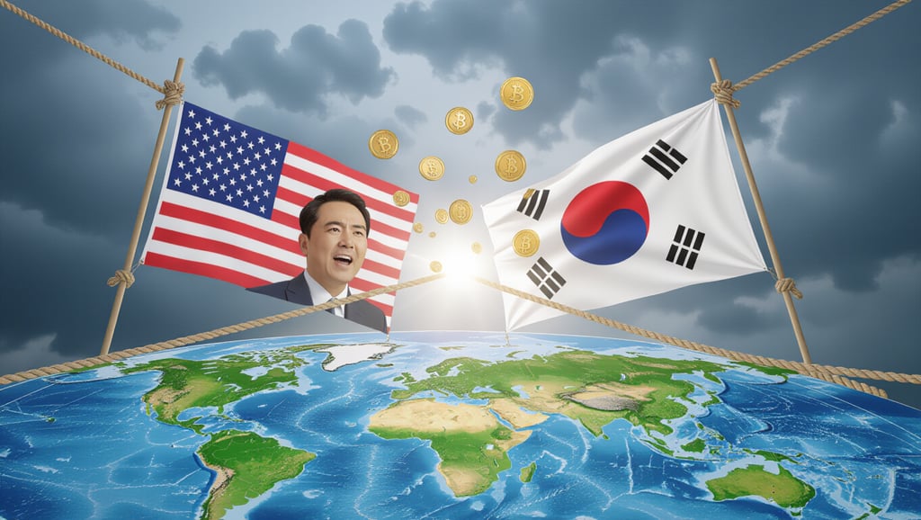 긴급진단: 암호화폐 폭락 원인 심층 분석 - 미중 갈등, 레버리지 청산, 시장 전망 3 ⚔️ 미중 무역 갈등, 암호화폐에 미친 영향