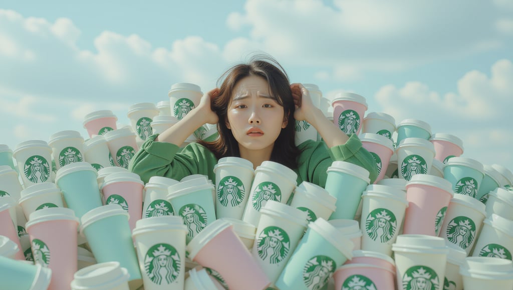 스타벅스 친환경 마케팅: 텀블러 효과 분석과 그린워싱 논란 4 ⚠️ 스타벅스 그린워싱 논란 심화
