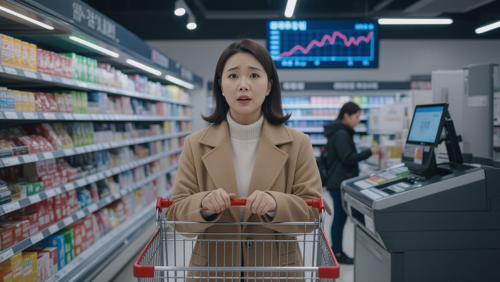 IMF 2025년 한국 경제 0.9% 성장, 체감 경기 괴리 원인과 구조적 해법 4 📉 왜 성장이 체감되지 않을까요? 체감 경기 괴리