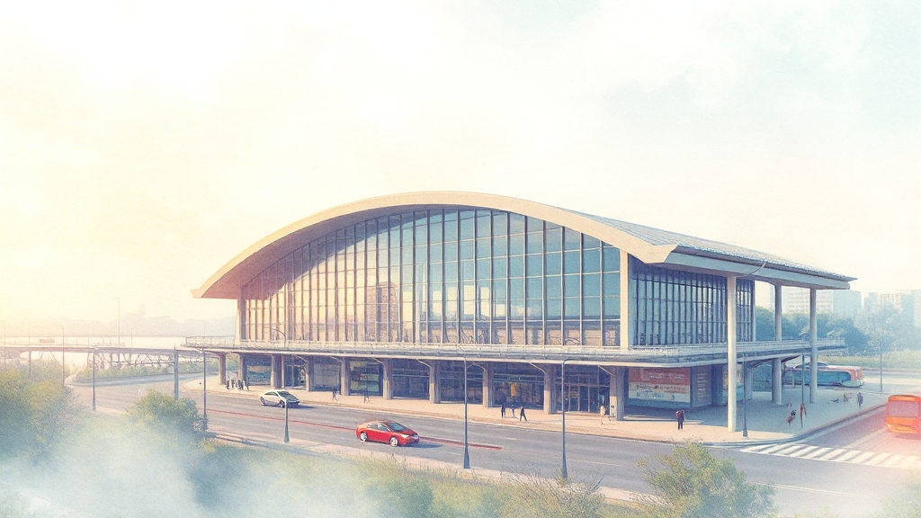 KTX 역세권 투자 가이드: 부동산 시장 동향, 유망 지역 분석 및 투자 전략 5 부산, 대구 KTX 역세권 분석 (watercolor 스타일)