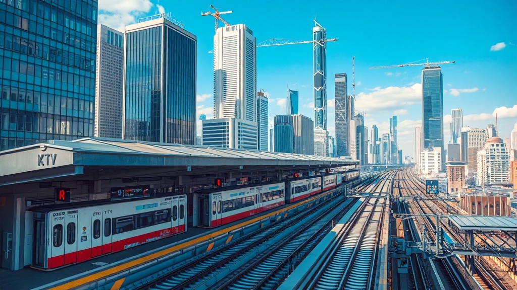 KTX 역세권 투자 가이드: 부동산 시장 동향, 유망 지역 분석 및 투자 전략 8 전문가의 KTX 역세권 투자 전략 (realistic 스타일)