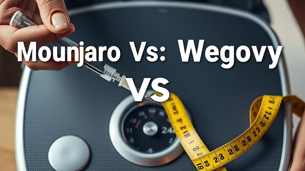 마운자로 vs 위고비: 효과·부작용·가격·후기 완벽 비교! 나에게 맞는 약은? 4 체중 감량 효과 비교 (realistic 스타일)