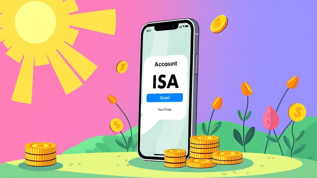 ISA 계좌 완벽 가이드: 종류, 혜택, 개설부터 2025년 변화까지! 4 ISA 계좌 개설 방법 (cartoon 스타일)