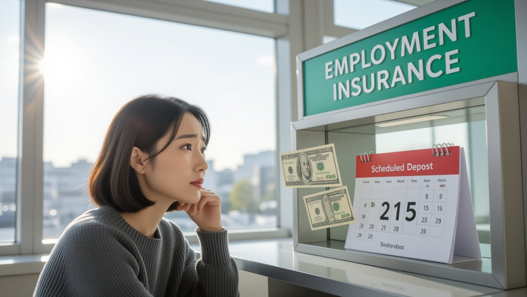 2025년 실업급여 완벽 가이드: 자격, 금액 계산부터 입금일, 변경점까지 4 🗓️ 실업급여 지급일 및 회차별 입금 시기
