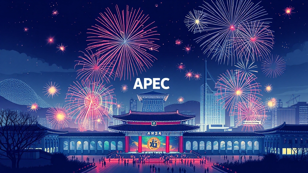 경주 APEC 완벽 가이드: 일정, 교통 통제, 숙박, 관광 코스 총정리 3 APEC 기간 및 주요 일정 (illustration 스타일)