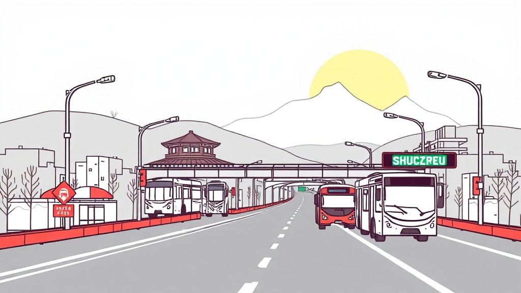 경주 APEC 완벽 가이드: 일정, 교통 통제, 숙박, 관광 코스 총정리 4 교통 통제 및 우회 정보 (illustration 스타일)