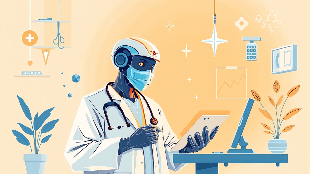 비대면 진료 시장 A to Z: 현황, 전망, 관련주 Top 5 투자 전략 3 시장 현황 및 성장 전망 (illustration 스타일)