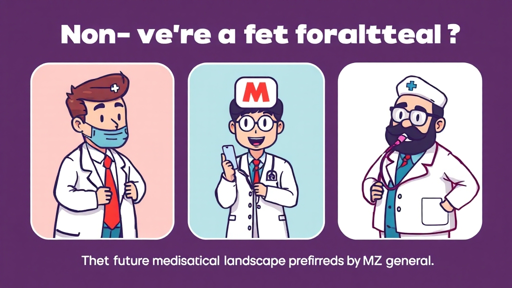 비대면 진료 시장 A to Z: 현황, 전망, 관련주 Top 5 투자 전략 6 주요 기업 심층 분석 (cartoon 스타일)