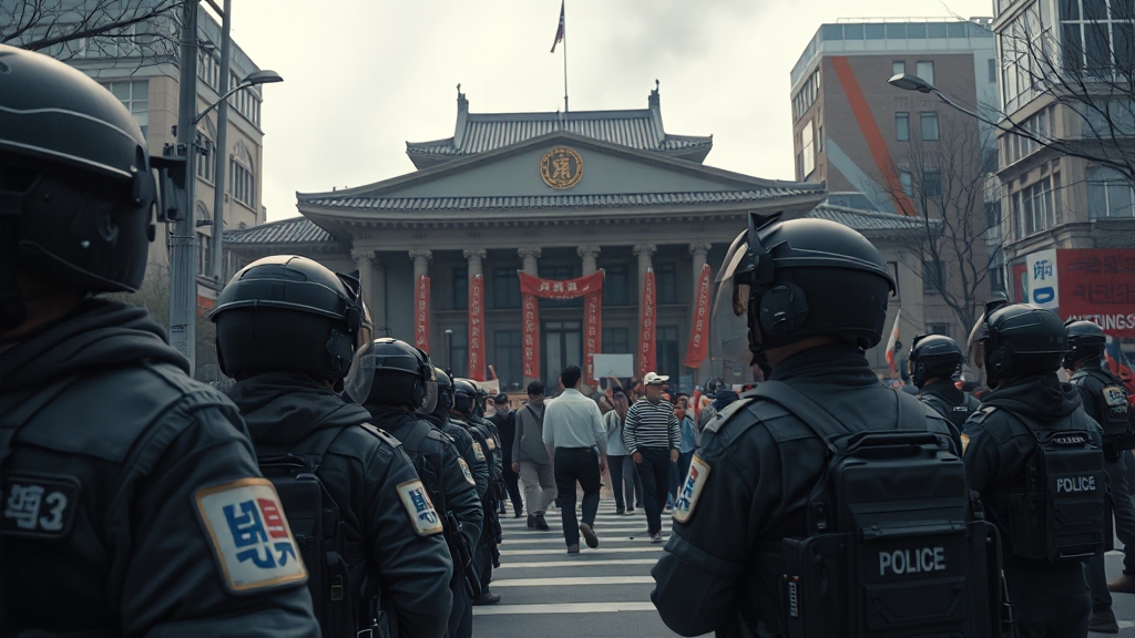 이태원 참사, 대통령실 이전이 미친 영향: 원인 분석 및 책임 소재 3 경찰 인력, 어떻게 바뀌었나? (realistic 스타일)