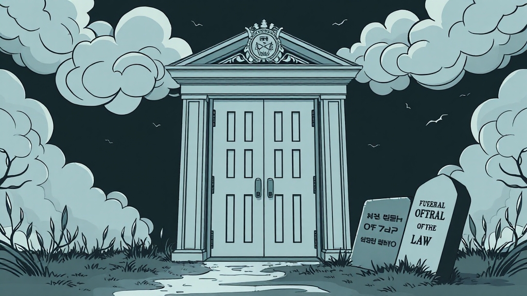 채상병 사건 총정리: 임성근 구속, 이종섭 영장 기각 논란과 향후 수사 4 이종섭 전 장관 영장 기각 (illustration 스타일)