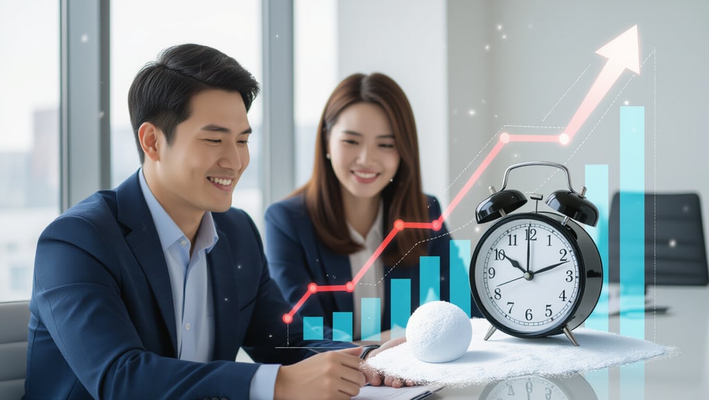 1억 투자 6천만 원 수익 달성! 핵심 ETF 전략과 포트폴리오 구축법 6 📈 연금 장기 투자 시뮬레이션: 안정성과 기대 수익률