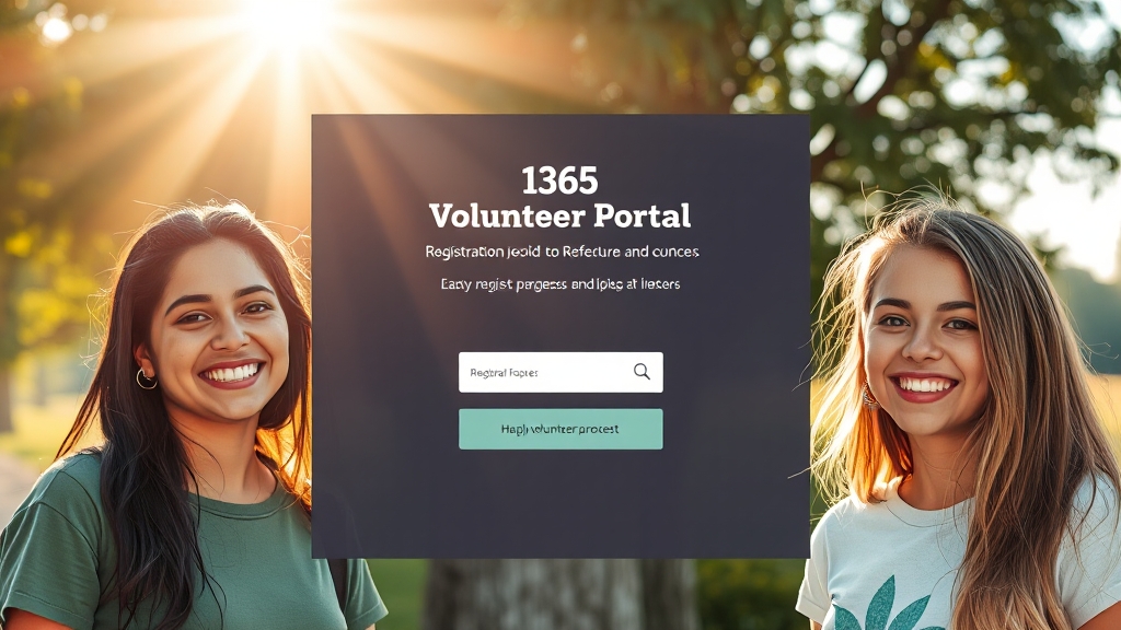 1365 자원봉사포털 완벽 가이드: 가입부터 봉사활동 확인서 발급까지 3 간편한 회원 가입 방법 (realistic 스타일)