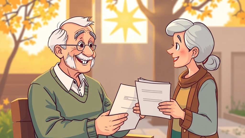 노인돌봄서비스 완벽 가이드: 신청 자격부터 비용, 혜택까지 총정리 6 필요 서류 및 준비사항은? (cartoon 스타일)