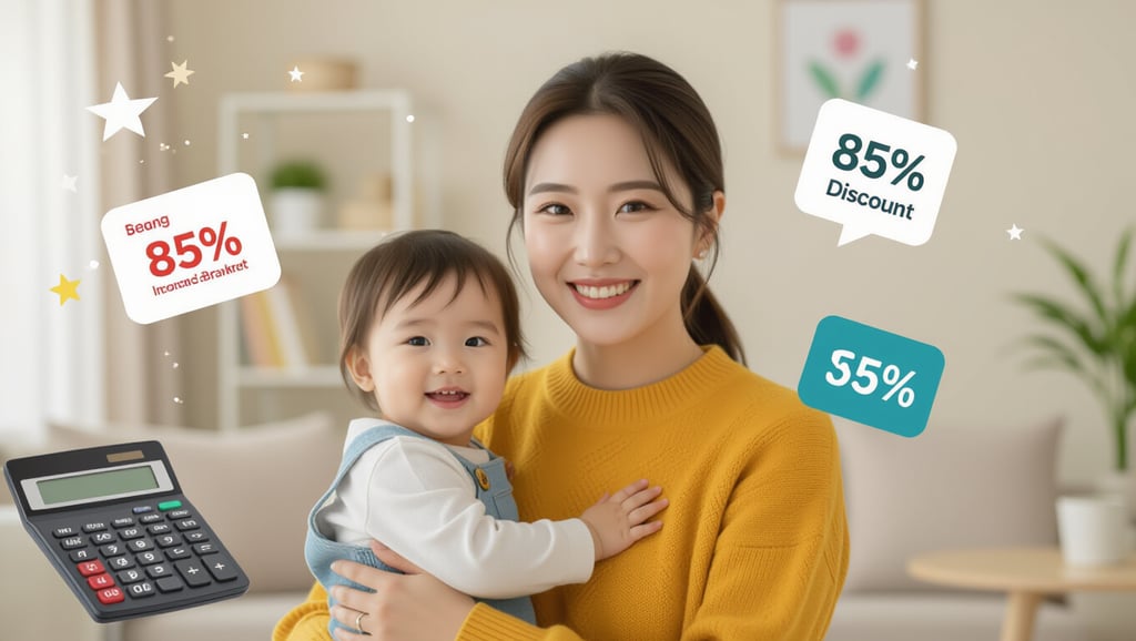 2025년 아이돌봄서비스, 자격부터 요금·신청까지 핵심 총정리 4 💰 정부 지원 혜택 및 소득 기준별 요금