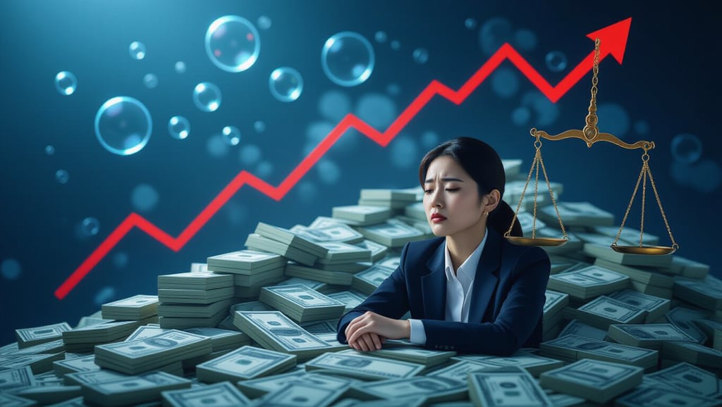 코스피 4000 시대, 민주당 정책과 5000 시대 전망 분석 7 ⚠️ 코스피 4000, 숨겨진 리스크는?