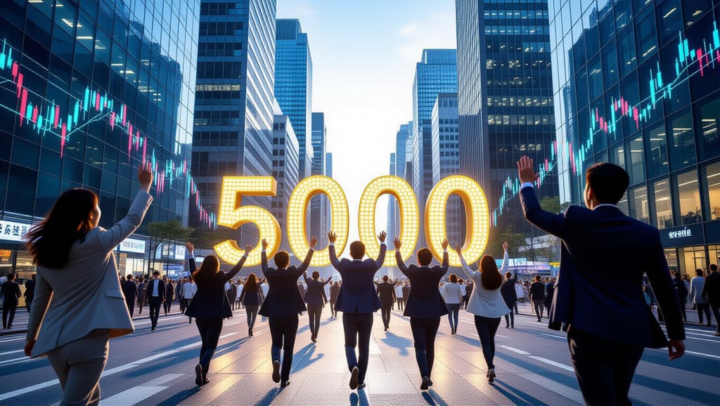 코스피 4000 시대, 민주당 정책과 5000 시대 전망 분석 6 🚀 코스피 5000 시대, 가능성과 과제