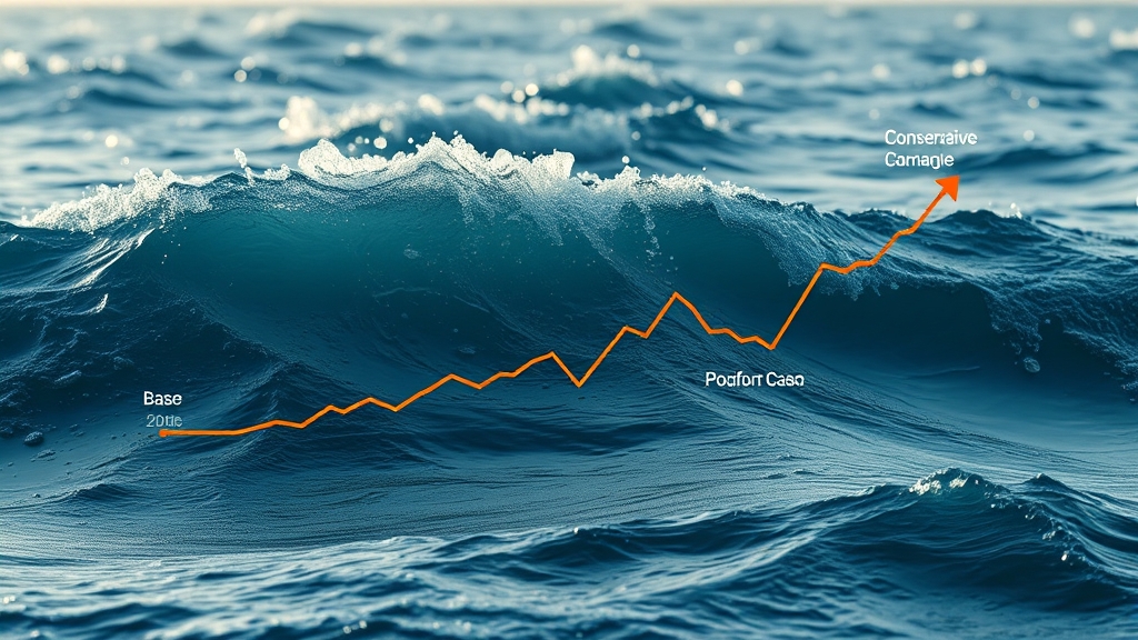 주가 전망, 시나리오는? (realistic 스타일)