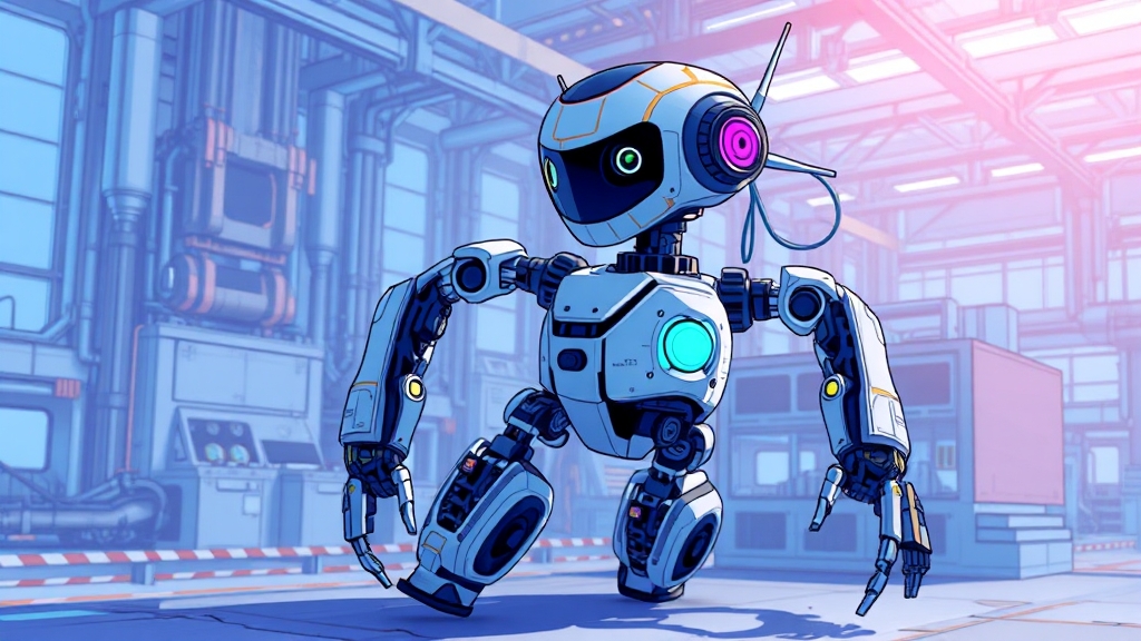 레인보우로보틱스 집중 분석: 주가 전망, 삼성 협력, 투자 전략 A to Z 5 로봇 기술력 현황 (illustration 스타일)