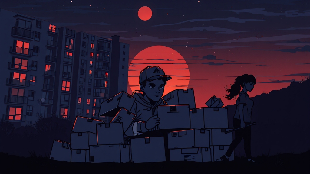 새벽배송 금지 논란: 소비자 편의 vs 노동권, 해법은? 2 새벽배송 논란 배경 (illustration 스타일)