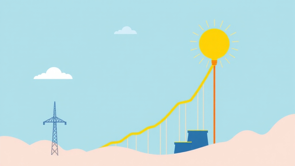 한국전력 주가 전망: AI 전력 수요 급증! 흑자 전환 및 배당금 재개 기대감? 4 흑자 전환, 정말 가능할까? (illustration 스타일)
