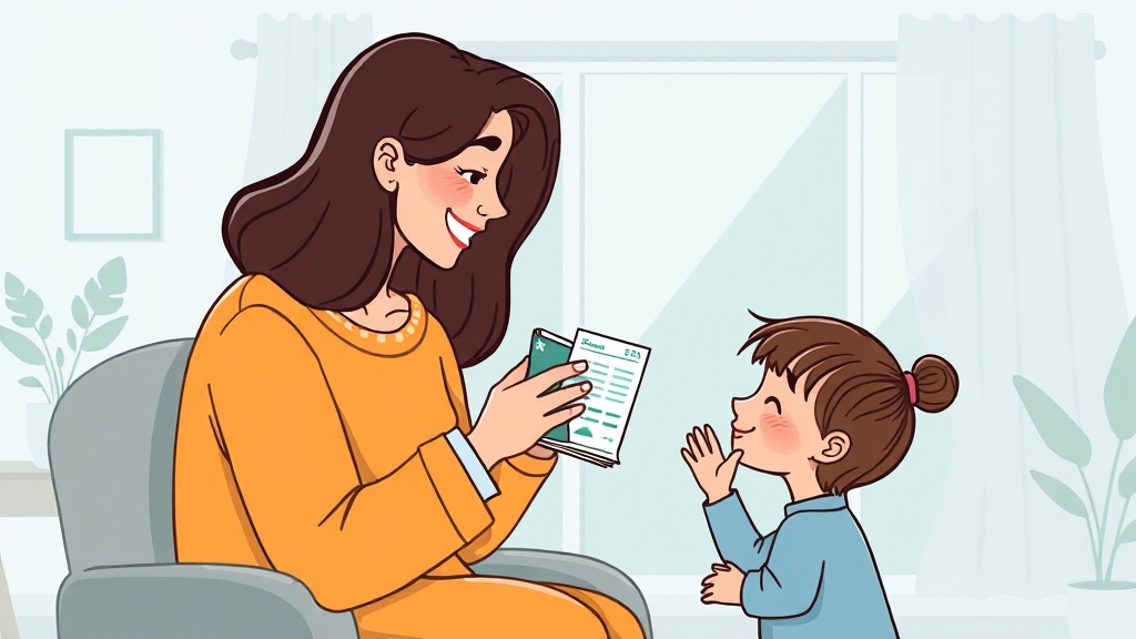 홈택스에서 주식 증여 신고하기 (cartoon 스타일)