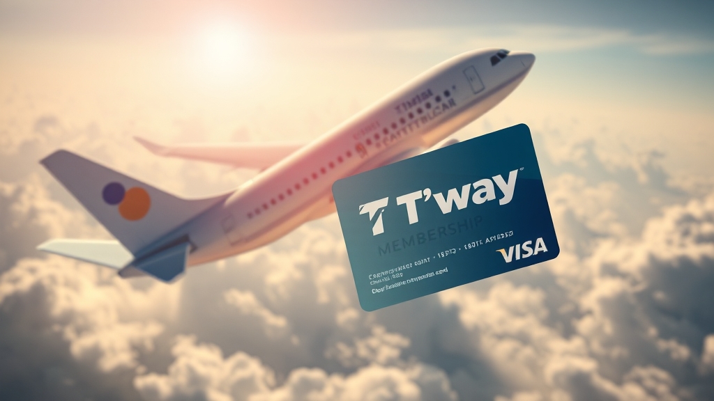 티웨이항공 마일리지 완벽 가이드: 적립, 사용, 멤버십 혜택 총정리 5 티웨이플러스 멤버십 활용법 (realistic 스타일)