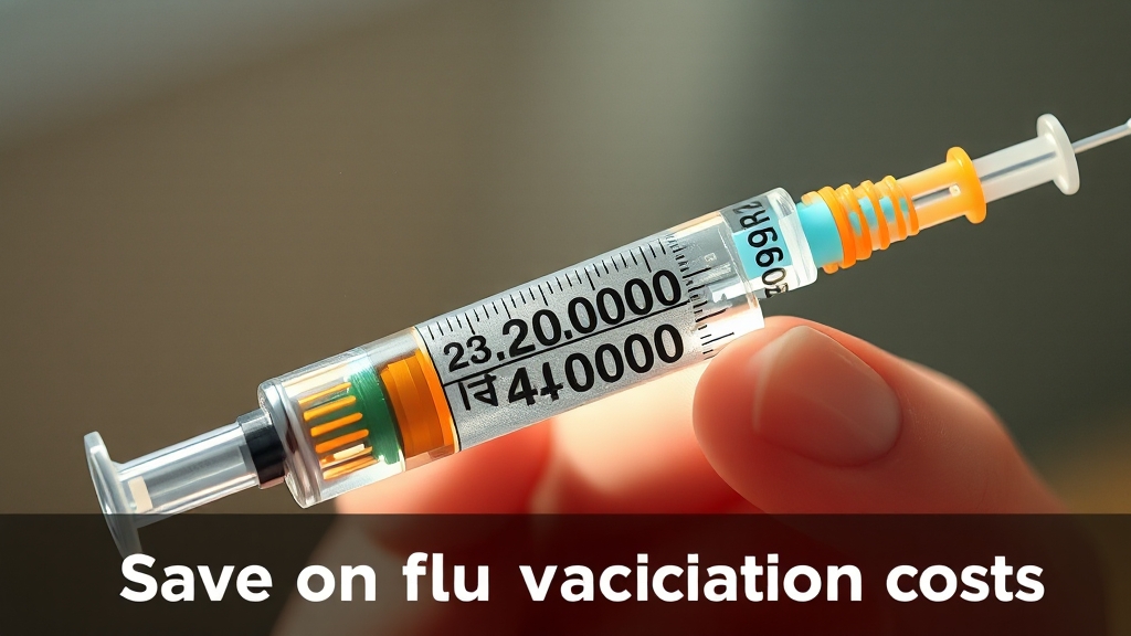 2025 독감 예방접종: 무료 대상, 시기, 백신 종류, 주의사항 완벽 정리 5 유료 접종 비용은 얼마일까요? (realistic 스타일)