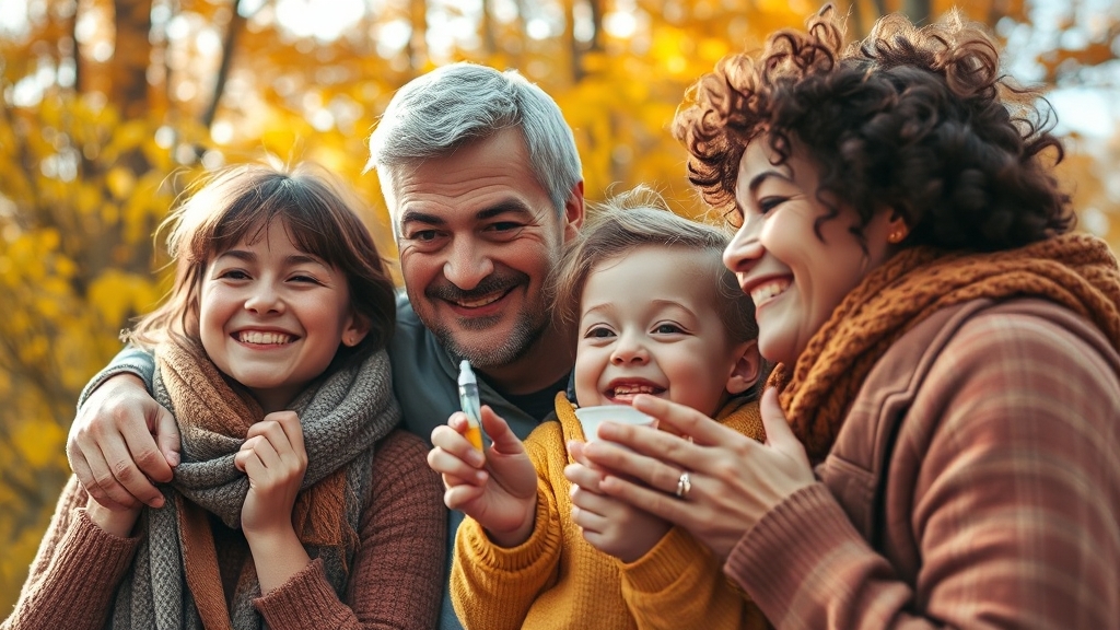 2025 독감 예방접종: 무료 대상, 시기, 백신 종류, 주의사항 완벽 정리 6 3가 vs 4가, 어떤 백신을 맞아야 할까요? (realistic 스타일)