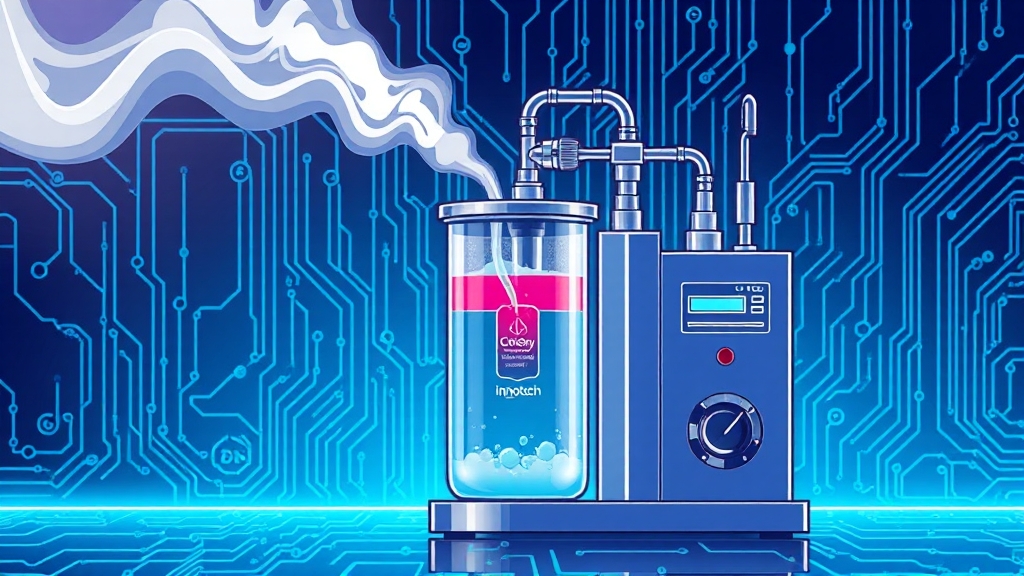 이노테크 '따따블' 비결 심층 분석: 주가 급등 요인부터 투자 전략까지 5 이노테크, 기술력이 얼마나 대단할까? (illustration 스타일)