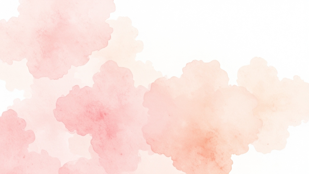 사업 분야 및 실적 (watercolor 스타일)