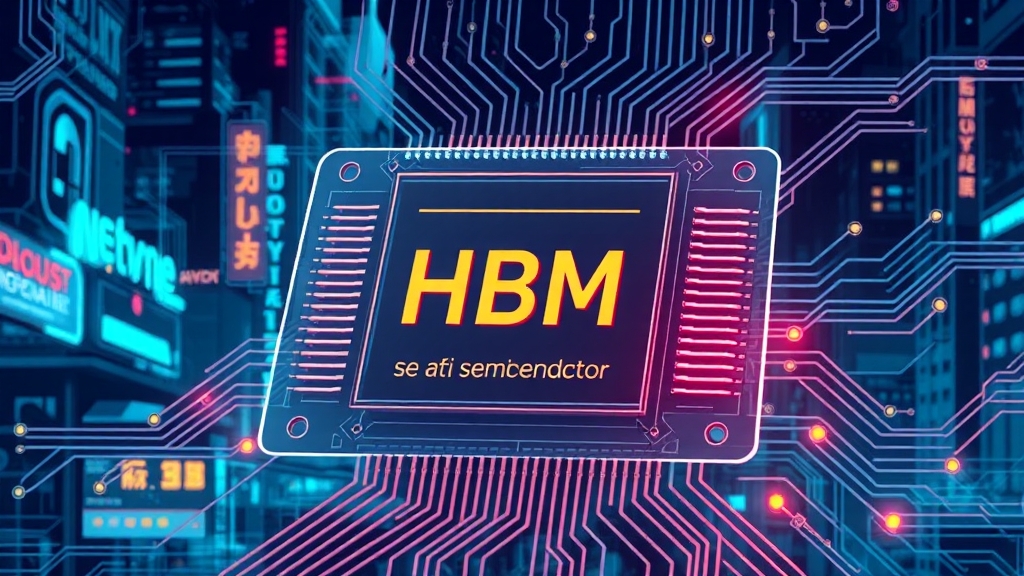 하나마이크론 주가 전망: HBM 수혜, 삼성·SK하이닉스 협력 효과 분석 2 하나마이크론, 어떤 회사인가? (illustration 스타일)