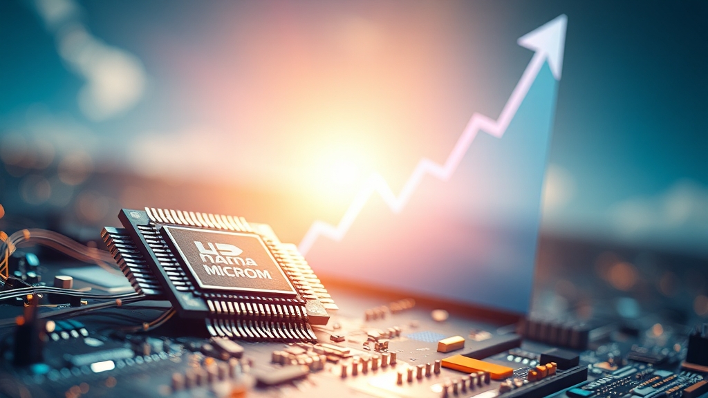 하나마이크론 주가 전망: HBM 수혜, 삼성·SK하이닉스 협력 효과 분석 3 최근 실적, 얼마나 좋아졌나? (realistic 스타일)