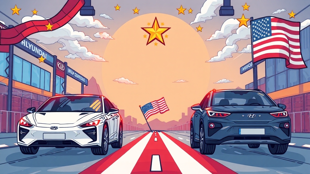 한미 팩트시트 심층 분석: 안보, 경제, 미래 기술 협력과 향후 과제 4 경제 및 통상 분야 협력 (cartoon 스타일)