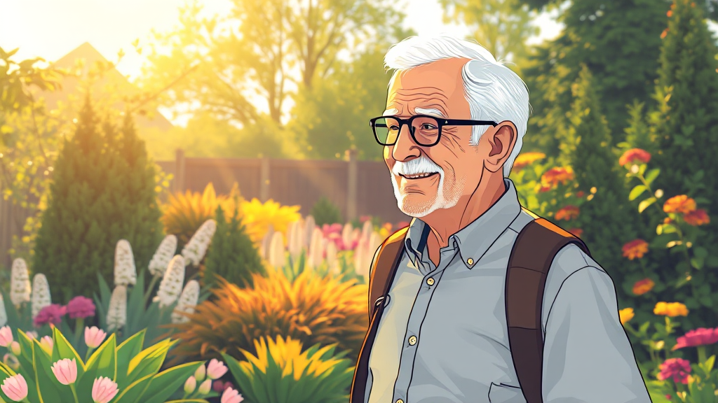 어르신 맞춤형 보청기 선택 (illustration 스타일)