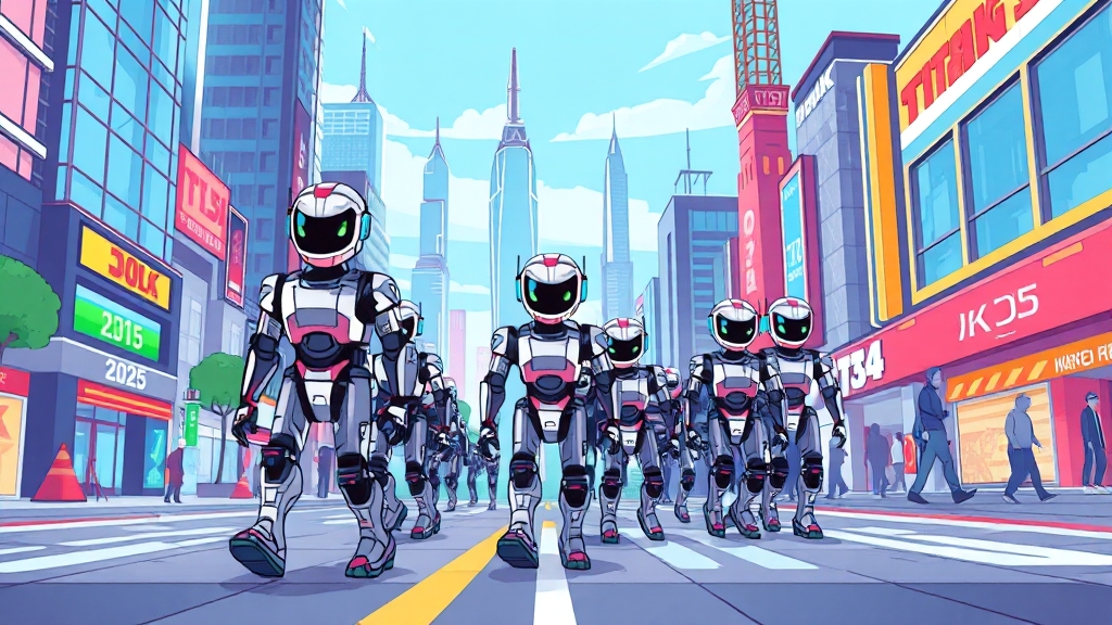 휴머노이드 로봇 관련주 Top3 집중 분석 & 투자 전략 A to Z 4 Top 3 관련주 분석: 휴림로봇 (cartoon 스타일)