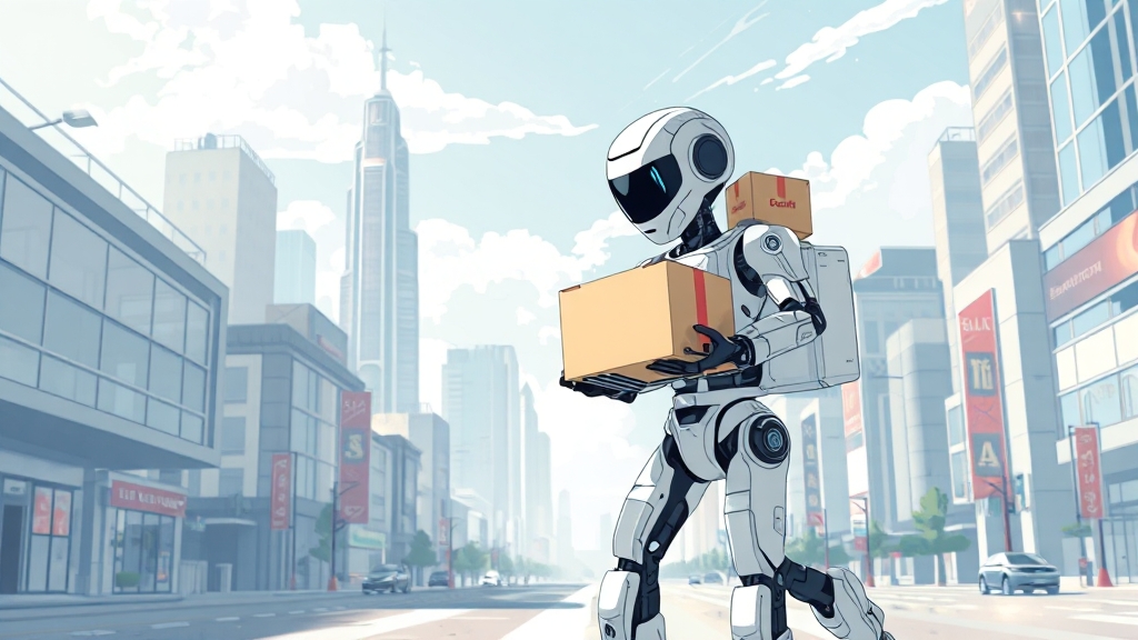 휴머노이드 로봇 관련주 Top3 집중 분석 & 투자 전략 A to Z 5 Top 3 관련주 분석: 유진로봇 (illustration 스타일)