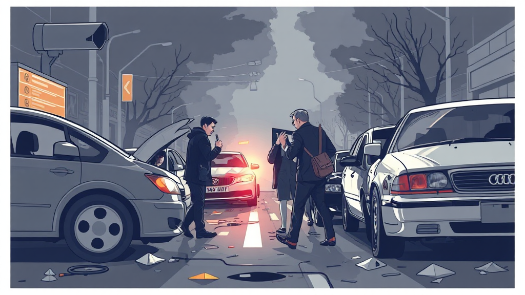 물피도주 완벽 가이드: 처벌 기준, 대처법, 피해보상 A to Z 6 물피도주, 증거 확보가 중요! (illustration 스타일)