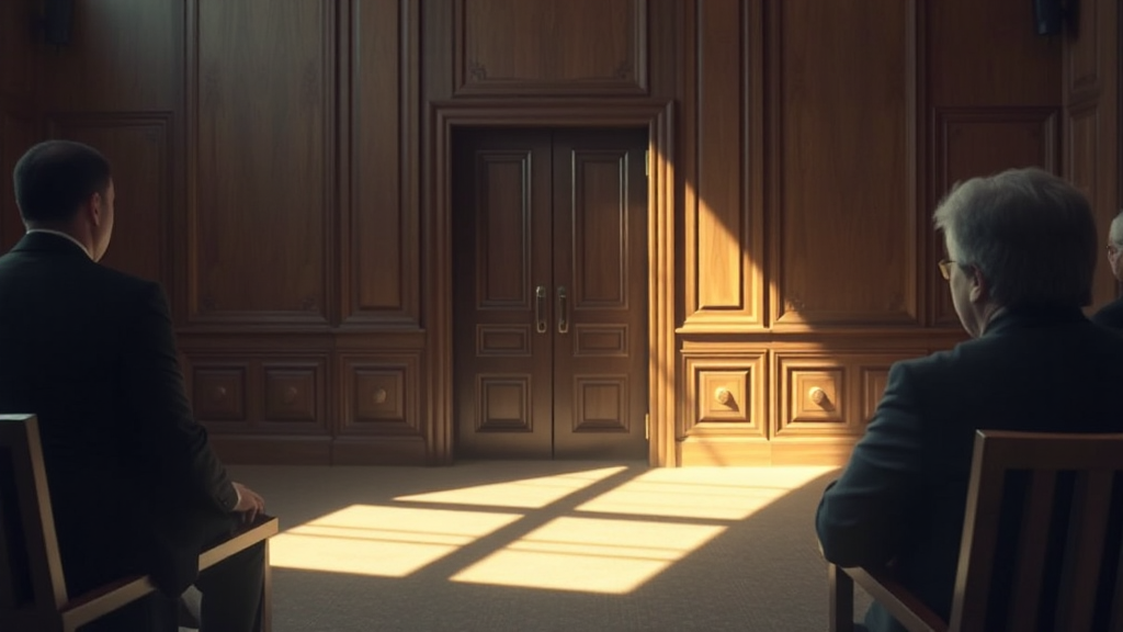 감치 제도 논란: 법조계 및 여론 반응 (realistic 스타일)