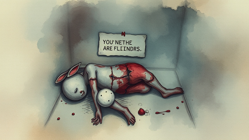 사건의 주요 특징 및 수사 난항 (watercolor 스타일)