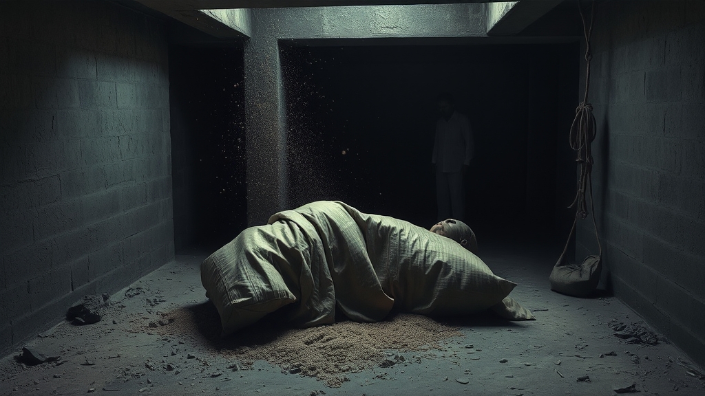 진범의 정체와 범행 수법 (realistic 스타일)