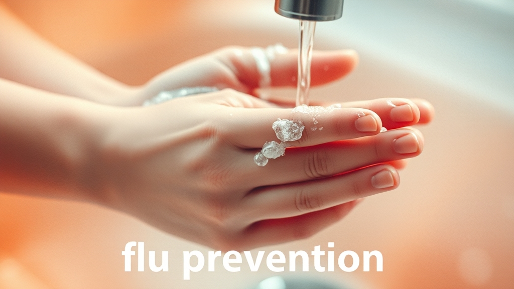 독감 14배 폭증! 2024 겨울, 증상・예방・치료 A to Z 6 독감 예방, 생활 속 실천법은? (watercolor 스타일)