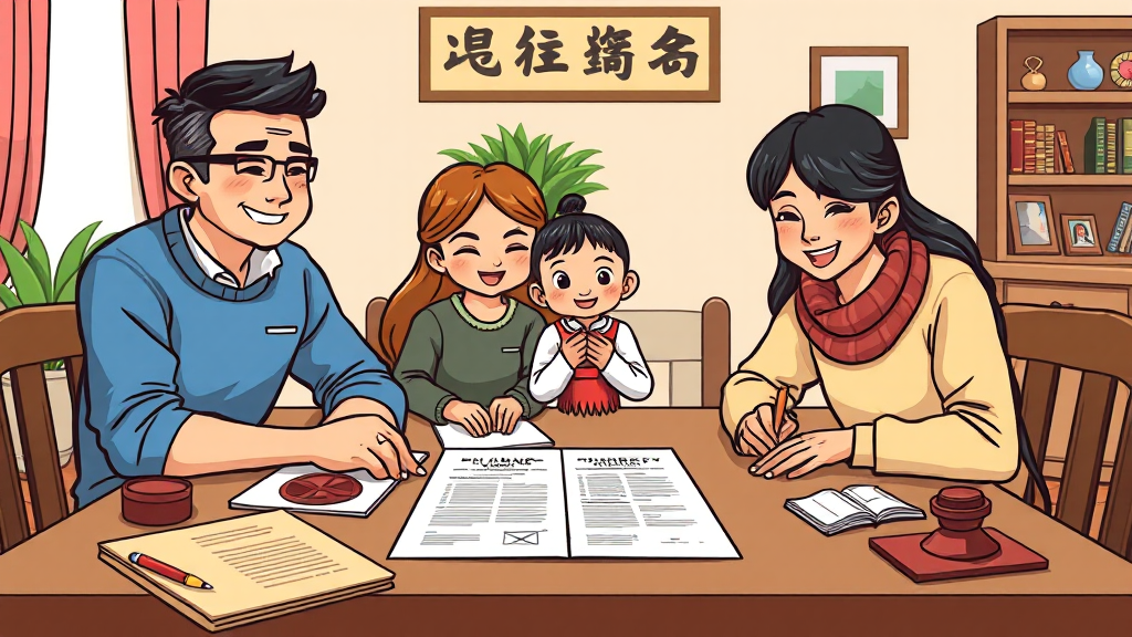 상황별 명의 변경 방법 (cartoon 스타일)