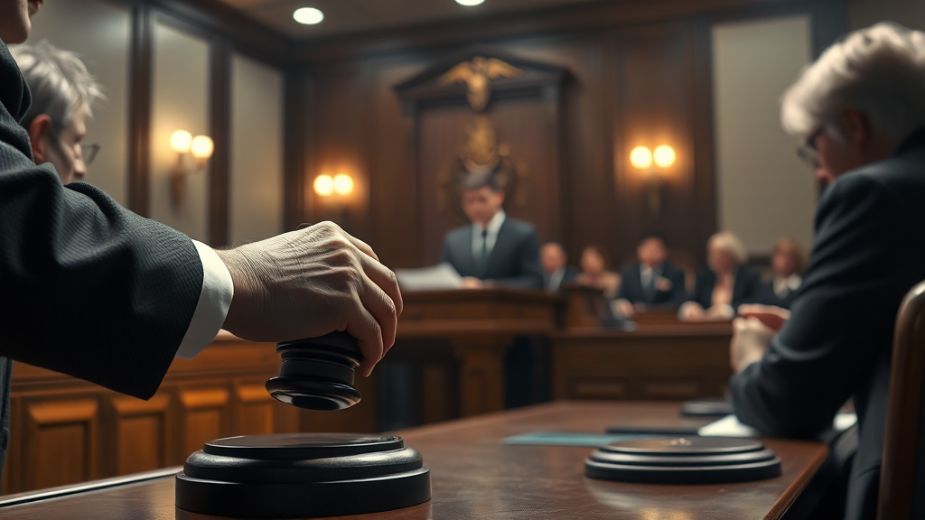 김용현 변호인 감치 명령 논란: 이진관 판사, 법정 소란 배경과 사법 시스템 쟁점 5 변호인단의 반발과 법적 대응 (realistic 스타일)