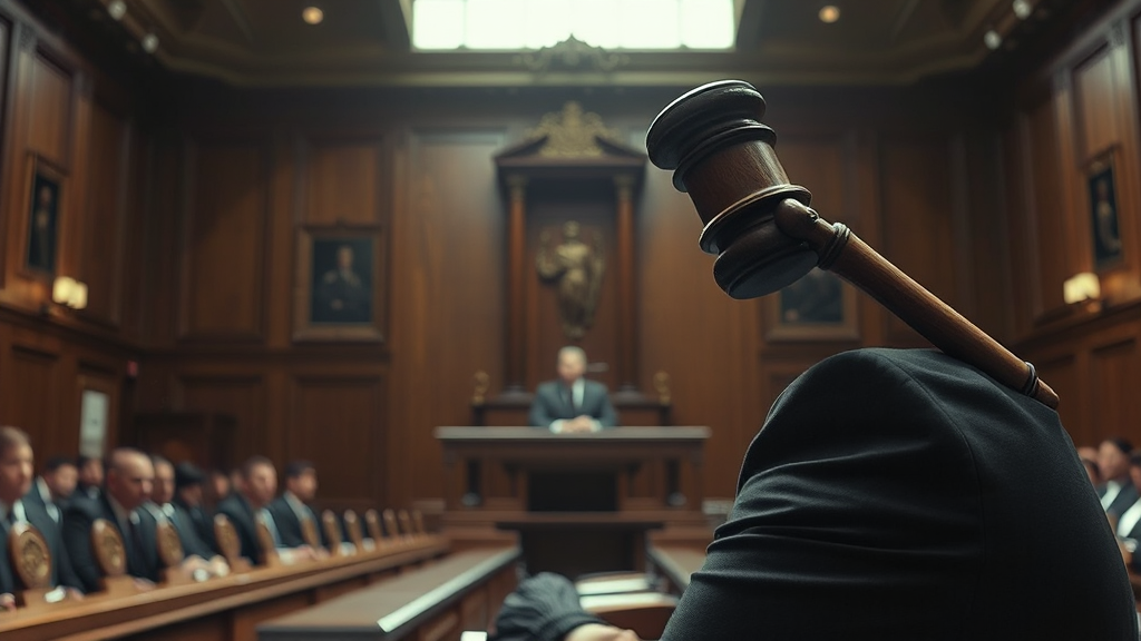 김용현 변호인 감치 명령 논란: 이진관 판사, 법정 소란 배경과 사법 시스템 쟁점 6 법원의 강경 대응과 추가 조치 (realistic 스타일)