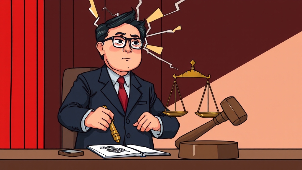 김용현 변호인 감치 명령 논란: 이진관 판사, 법정 소란 배경과 사법 시스템 쟁점 9 결론 (cartoon 스타일)