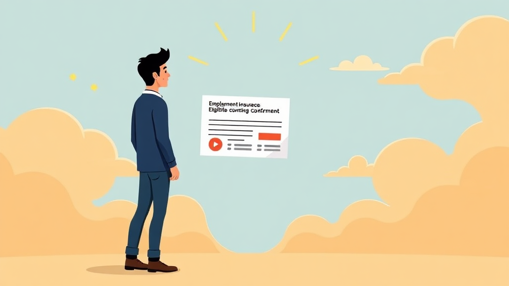 실업급여 A to Z: 수급 조건, 신청 방법, 이직확인서, 부정수급 완벽 가이드 4 이직확인서, 왜 중요할까요? (cartoon 스타일)